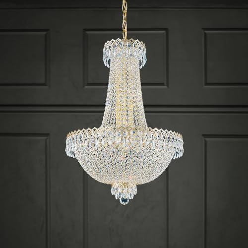 Schonbek Camelot 12 Light Pendant Silver