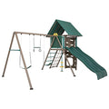 Lifetime Big Stuff Adventure Swing Set Brown/Green