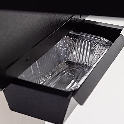USSC Grills USG730SS Stainless Steel Wood Pellet Grill Black