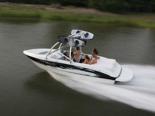 STOPBYUS 6.25oz Semi-Custom Boat Cover for Tige 24 V Tower W/SWPF I/O 2003-2006 Customizable