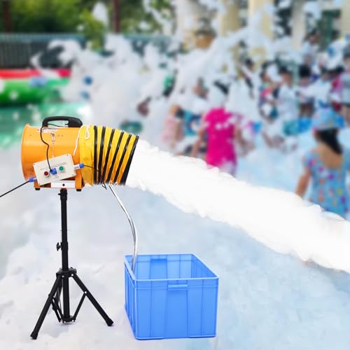 WANLECY Foam Machine Cannon with 60L Water Tank Yellow