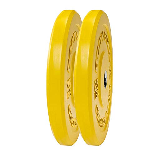 Body-Solid Olympic Bumper Plate Rubber Weight Plates Multi