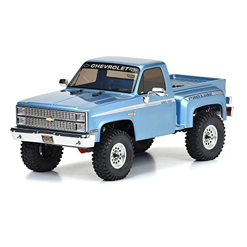 Axial RC Truck 1/10 SCX10 III Chevy K10 4WD Rock Crawler RTR Blue