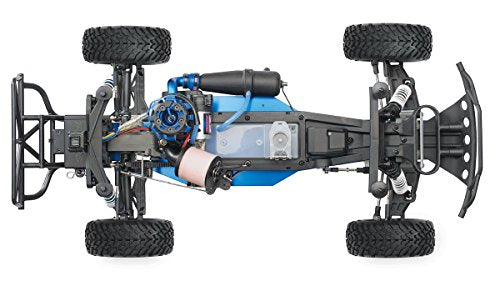 Traxxas Nitro Slash 2WD Racing Truck with TQ Radio & TSM 1/10 Scale Blue