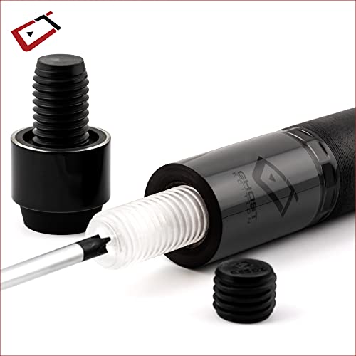 Cuetec Cynergy SVB Ghost Edition Carbon Billiards Pool Cue Stick Ghost Gray