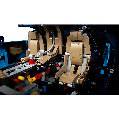 LEGO Technic Bugatti Chiron Race Car Building Kit Multicolor
