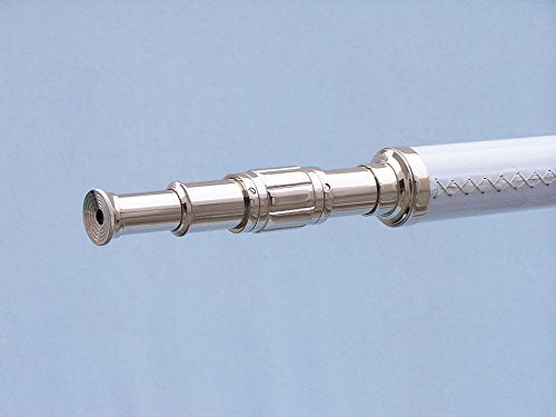 Hampton Nautical Chrome Telescope Silver 65