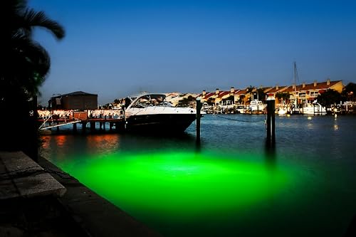Incredible Underwater LED Lighting Mega-Watt Underwater Dock Light System 32000 Lumens Red