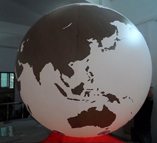 Air-Ads Supplies Giant Inflatable Globe Map Balloon 11ft PVC