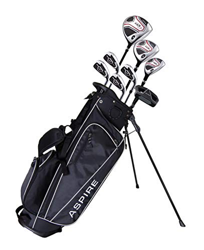Aspire XD1 Teenager Complete Golf Set Red