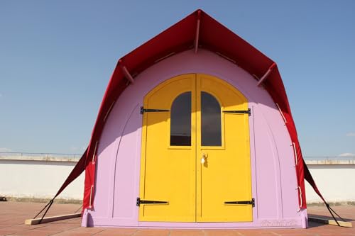SAM&HAIBEI Customizable Wooden Playhouse 12x8ft Colourful