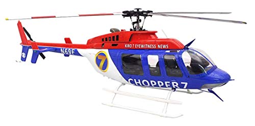 Flight Modal RC Helicopter 470 Bell ARF News Chopper Kit