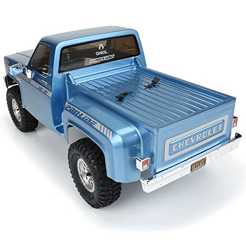 Axial RC Truck 1/10 SCX10 III Chevy K10 4WD Rock Crawler RTR Blue