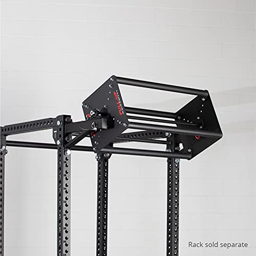 Titan Fitness TITAN Series Rack-Mounted Revolving Pull-Up System Black