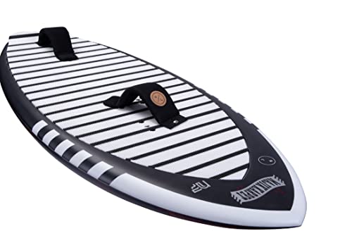 Hyperlite Majic Karpet Wakefoil Board White/Red 4ft 4in