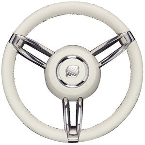 Uflex Steering Wheel White Leather