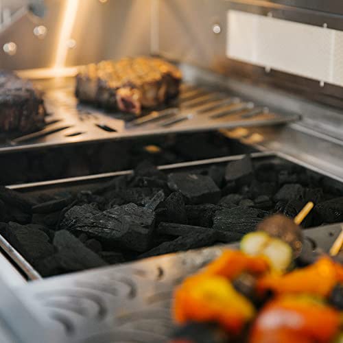 COYOTE OUTDOOR LIVING 36-Inch Built-in Charcoal Grill C1CH36 Stainless Steel