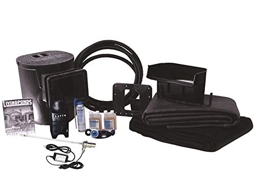 Savio Engineering PP550UV 550 Gallon Complete Pond Package with 18-Watt Uvinex System Black