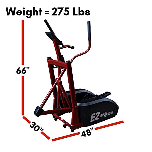 Best Fitness BFE2 Elliptical Trainer Machine Red