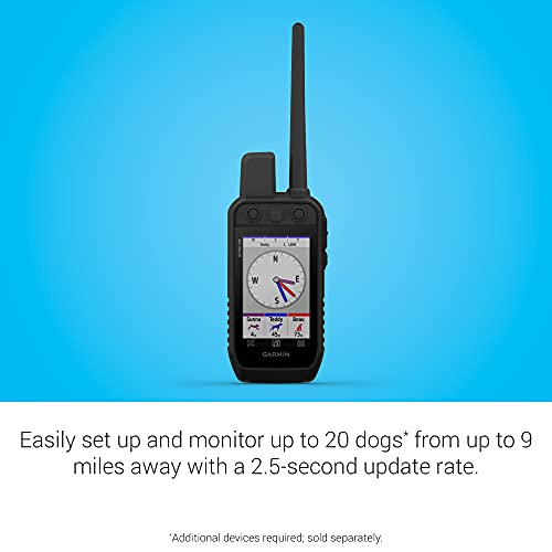 Garmin Alpha 200 Handheld Dog Tracker Black