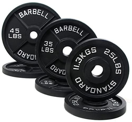 BalanceFrom Olympic Cast Iron Weight Plate Style #2