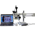 AmScope Digital Trinocular Stereo Zoom Microscope with 5MP Camera