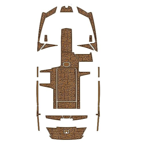 Zomanon EVA Faux Teak Decking Mat for 2013-2017 AXIS A24 Swim Platform - Multiple Color Options