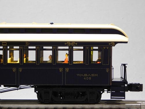 Lionel Wabash Wood Combine Coach 2 Pack O Gauge Natural Color