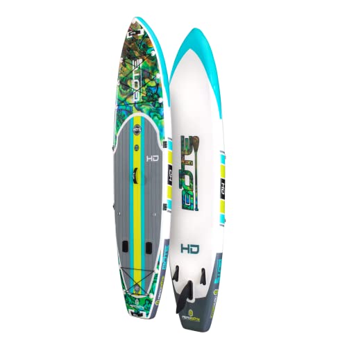 BOTE HD Aero Inflatable Stand Up Paddle Board MAGNEPod Native Abalone