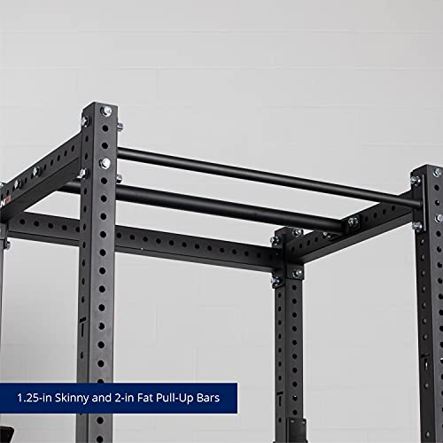 Titan Fitness X-3 Series Flat Foot Power Rack 91-in. H 30-in. D Black