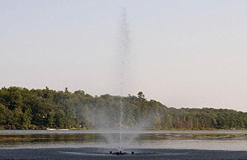 Fawn Lake Fountains 1/2, 3/4, 1 HP Floating Fountains Black