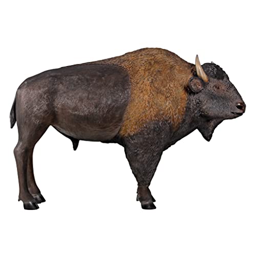 Design Toscano Large Scale Buffalo of The Great Plains Statue Full Color