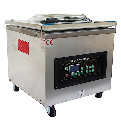 HQHAOTWU Commercial Vacuum Packaging Machine Stainless Steel Portable Sealer 17.7 Inch