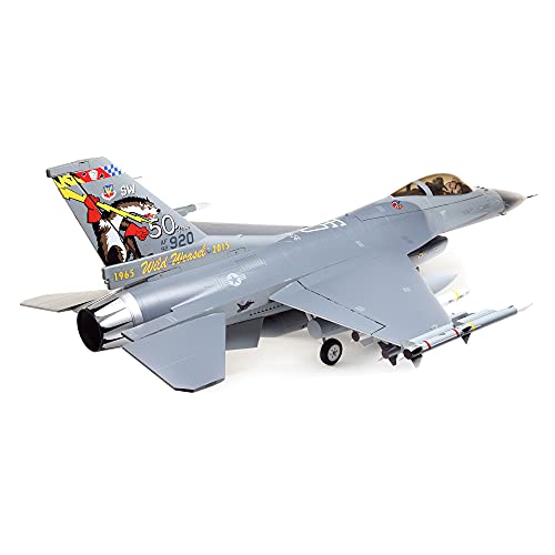 E-flite RC Airplane F-16 Falcon 80mm EDF Jet BNF Basic Gray