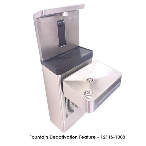 Haws Wall Mounted Drinking Fountain Stainless Steel