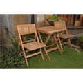 212 Main Windsor Square Picnic Folding Table 24in Multicoloured