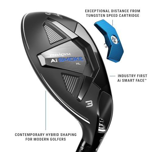 Callaway Golf Paradym AI Smoke HL Hybrid Black