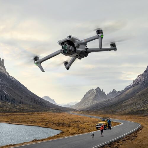 Koozam DJI Air 3 Drone Mega Bundle with DJI RC2 Remote Silver