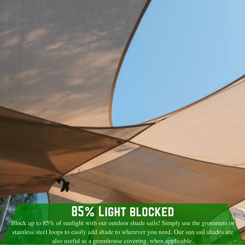 Farm Plastic Supply Sand/Tan Shade Cloth 85% 20' x 200'