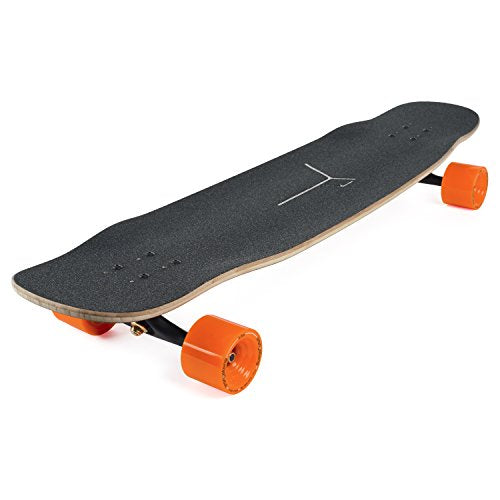 Loaded Boards Basalt Tesseract Bamboo Longboard Skateboard Complete Dark Blue