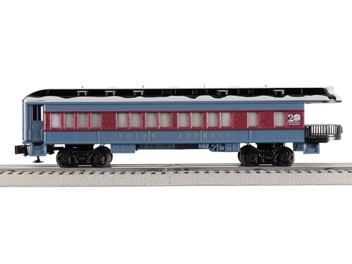 Lionel The Polar Express 20th Anniversary Electric O Gauge Bluetooth 5.0 Train Set with Remote Multicolor