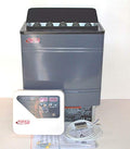 TURKU Residential Wet & Dry Sauna Stove 4.5KW with External Digital Controller