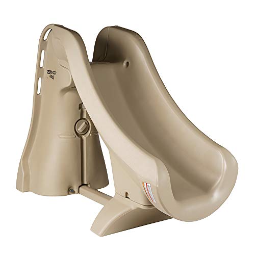 S.R. Smith SlideAway Removable In-Ground Pool Slide Taupe