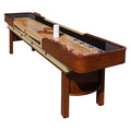 Hathaway 12-ft Shuffleboard Table Walnut