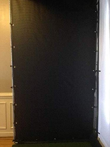 SPECTRUM GOLF SIMULATORS Golf Cage 10 x 12 x 5 1 inch with Net, Panels, Pads, and Screen