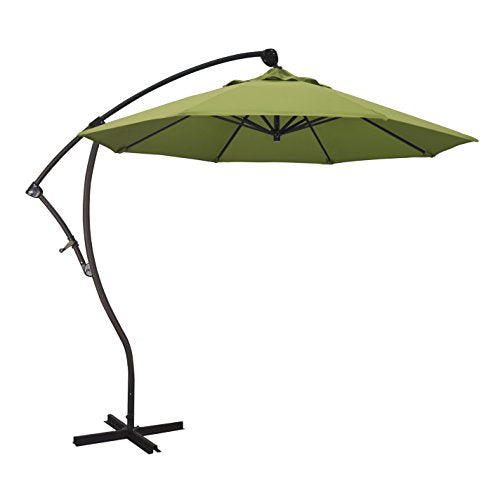 California Umbrella 9-Foot Offset Cantilever Patio Umbrella Macaw