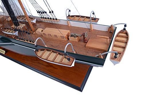 Old Modern Handicrafts Nemesis Ship Model Handcrafted Wood Multicolor