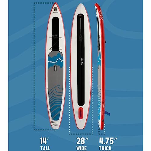 Hala NASS-T Tour EX Inflatable Stand-Up Paddle Board (SUP) White