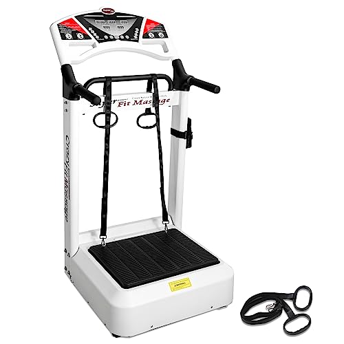 HNLIY Vibrating Plate Workout Machine Black