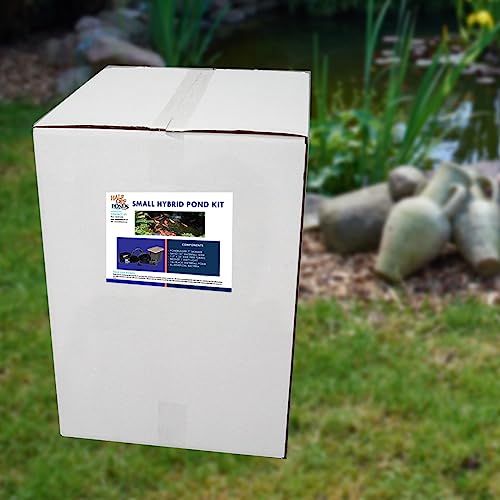 HALF OFF PONDS Hybrid 3000 Water Garden and Pond Kit with 15x20 ft EPDM Rubber Liner Black